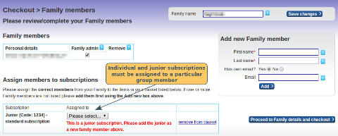 Group Assigning Subscriptions - click to enlarge