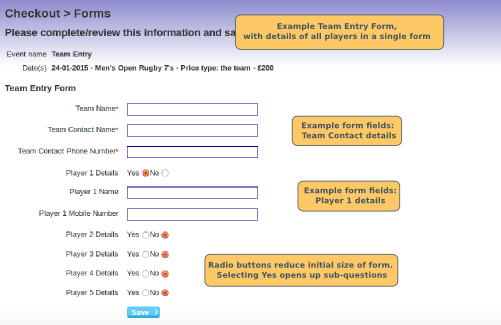 Team Example 1 Form - click to enlarge