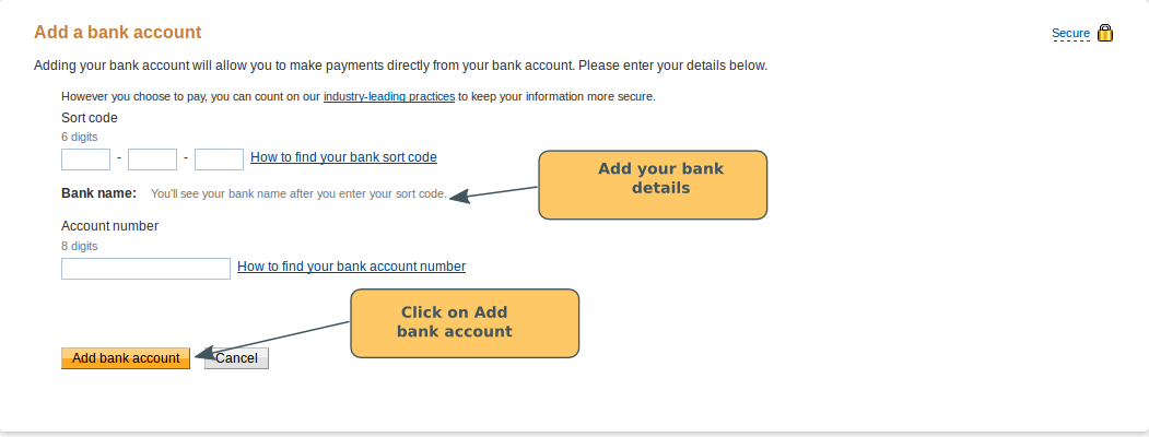 Paypal Set-Up: Linking your bank account