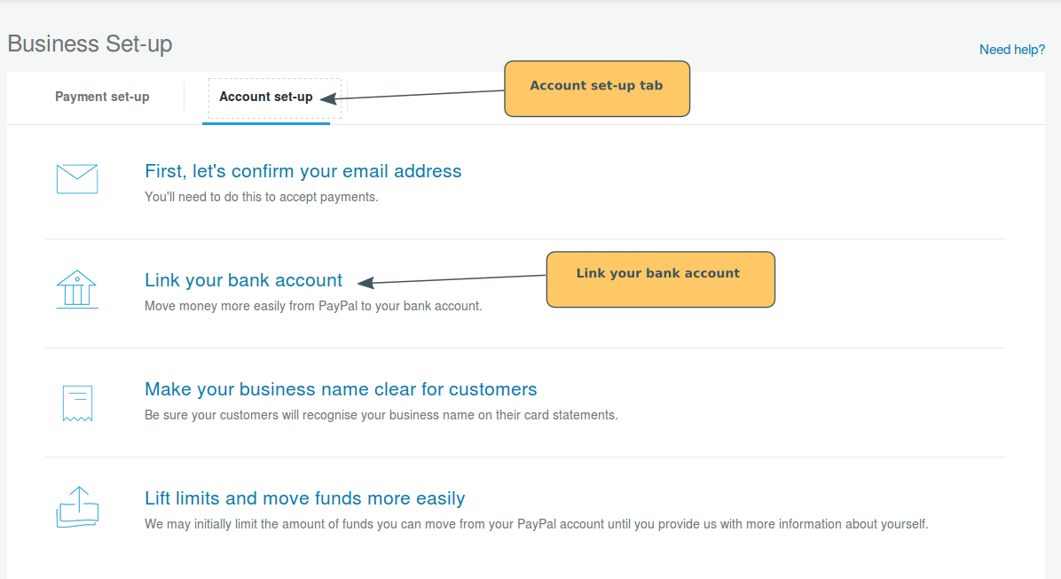 Can you link two bank accounts to paypal