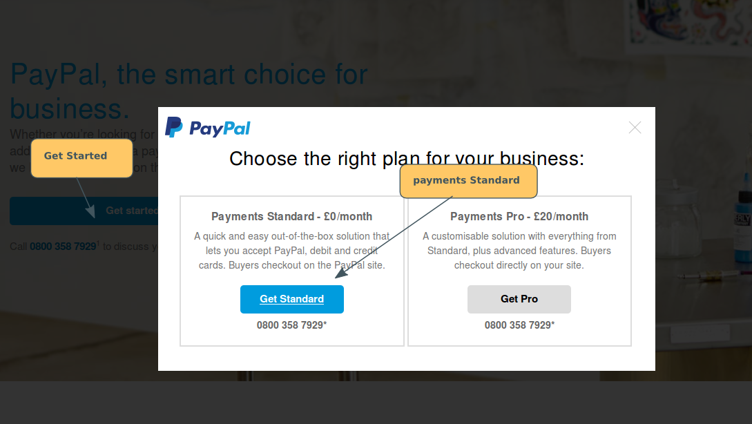 Paypal Set-Up: Creating a new Paypal account