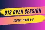 U13 Girls Open session 