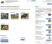 Sample Horseriding Club