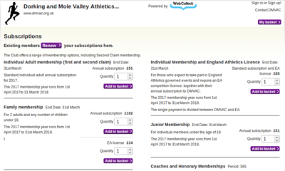 Dorking and Mole Valley AC