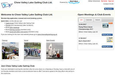 Chew Valley Lake Sailing Club