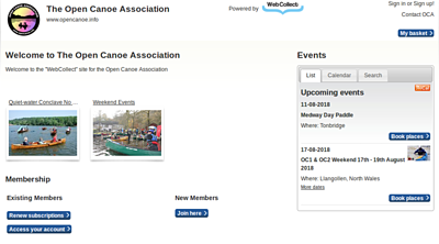 The Open Canoe Association