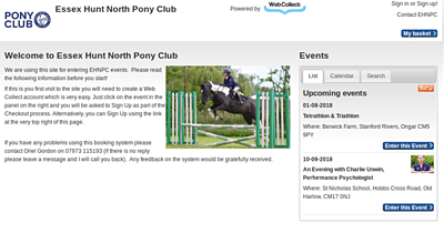 Essex Hunt North Pony Club