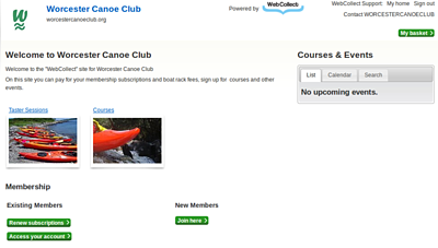 Worcester Canoe Club