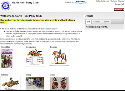 Garth Hunt Pony Club 